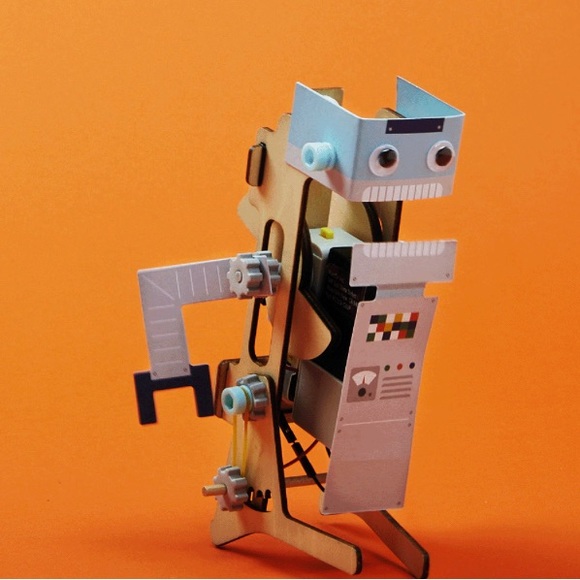 KIWICO "JUMPING ROBOT" kids and adults engineering project - Picture 6 of 10